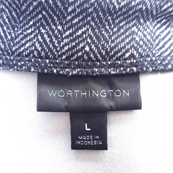 WORTHINGTON PULLOVER CAP SLEEVE VEST SZ L - Picture 5 of 5